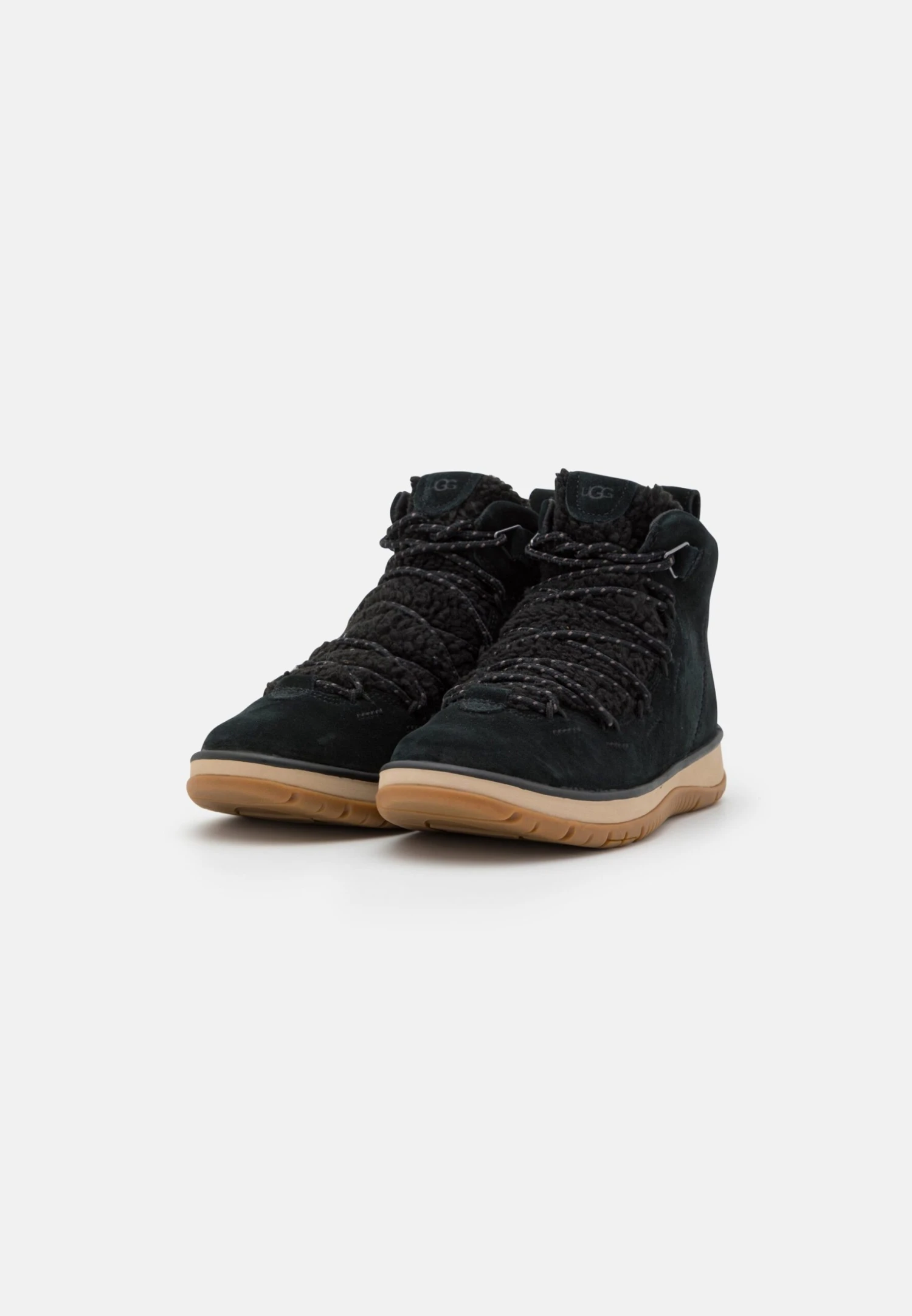 Ugg Lakesider Heritage Mid - Botines Con Cordones - Black 2 Ugg Lakesider Heritage Mid - Botines Con Cordones - Black - Imagen 2