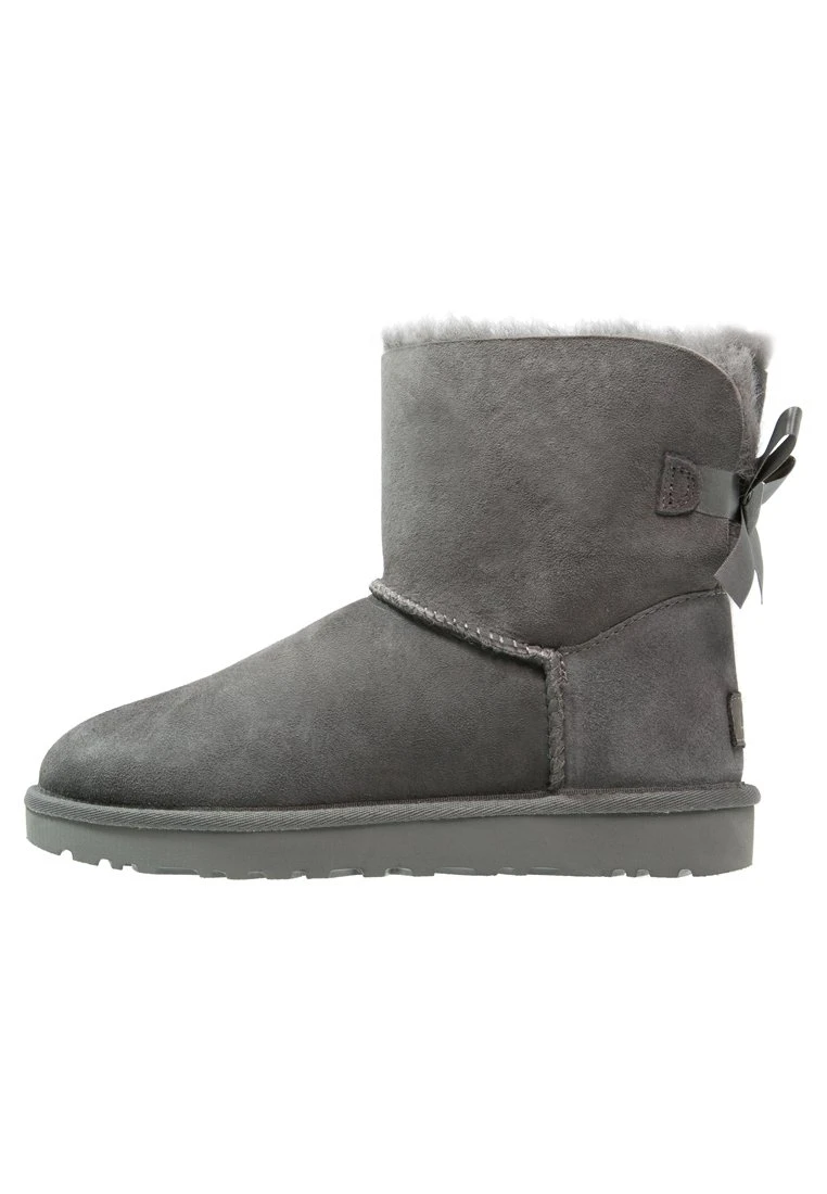 Ugg Mini Bailey Bow - Botines - Grey 2 Ugg Mini Bailey Bow - Botines - Grey - Imagen 2