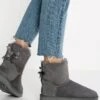 Ugg Mini Bailey Bow - Botines - Grey