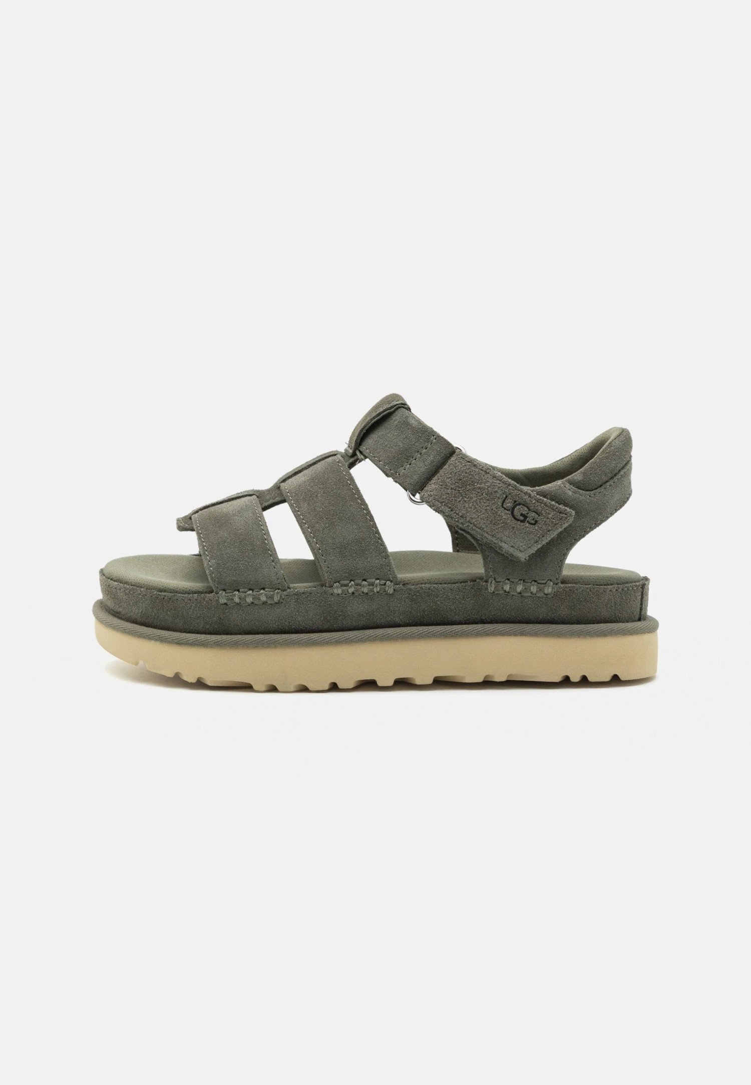 Ugg Goldenstar Strap - Sandalias Con Plataforma - Moss Green 2 Ugg Goldenstar Strap - Sandalias Con Plataforma - Moss Green - Imagen 2