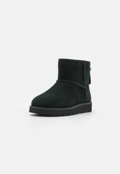 Ugg Classic Mini Logo Zip - Botines - Black -Ugg 0e1dc539d3ff4422a2019936696adf51