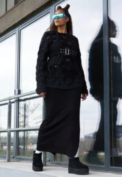 Ugg Classic Ultra Mini Platform - Botines Con Plataforma - Black