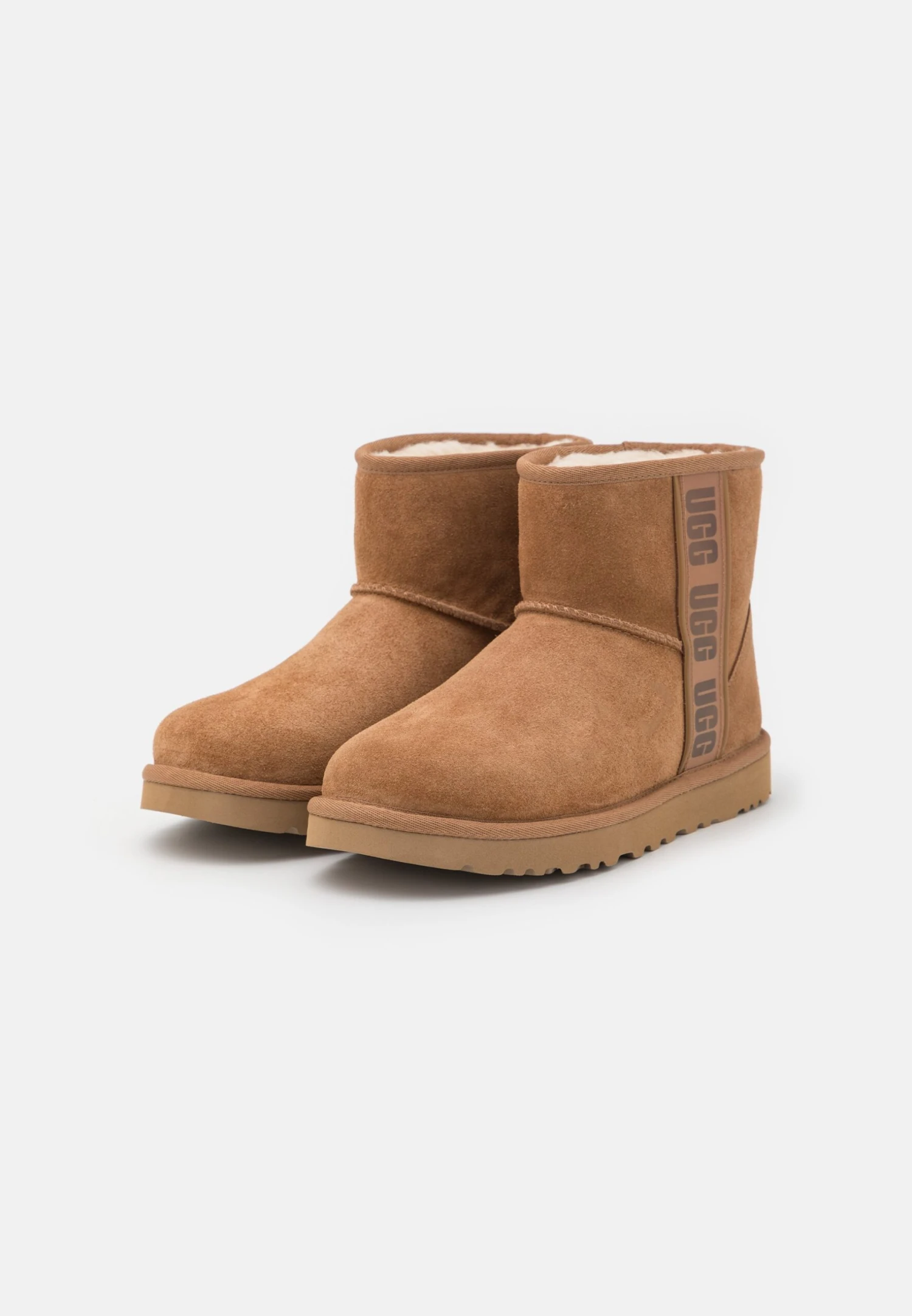 Ugg Classic Mini Side Logo- Botines - Chestnut 3 Ugg Classic Mini Side Logo- Botines - Chestnut - Imagen 3