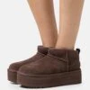 Ugg Classic Ultra Mini Platform - Botines Con Plataforma - Burnt Cedar