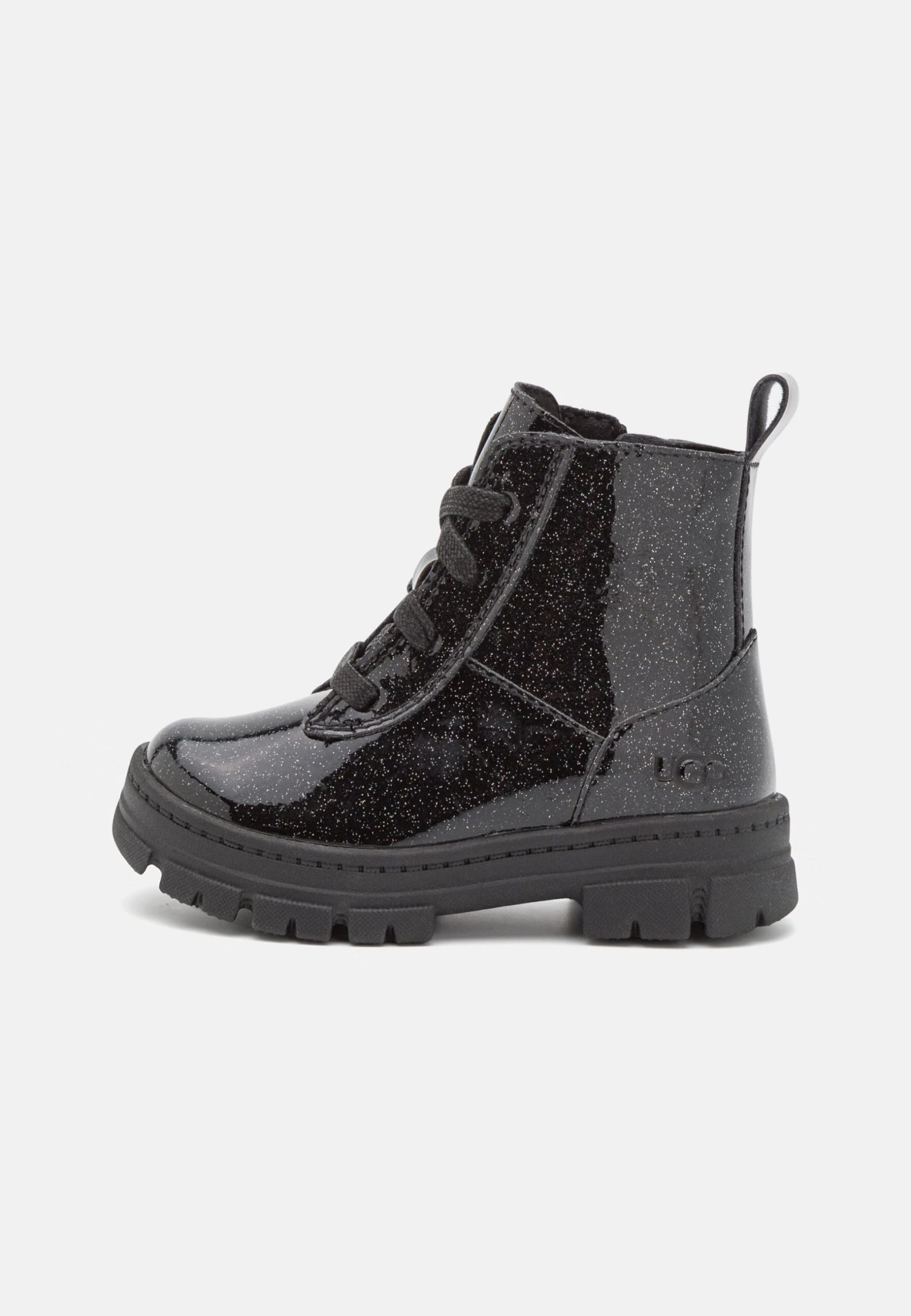 Ugg Ashton Lace Up - Botines Con Cordones - Glitter Black 1 Ugg Ashton Lace Up - Botines Con Cordones - Glitter Black