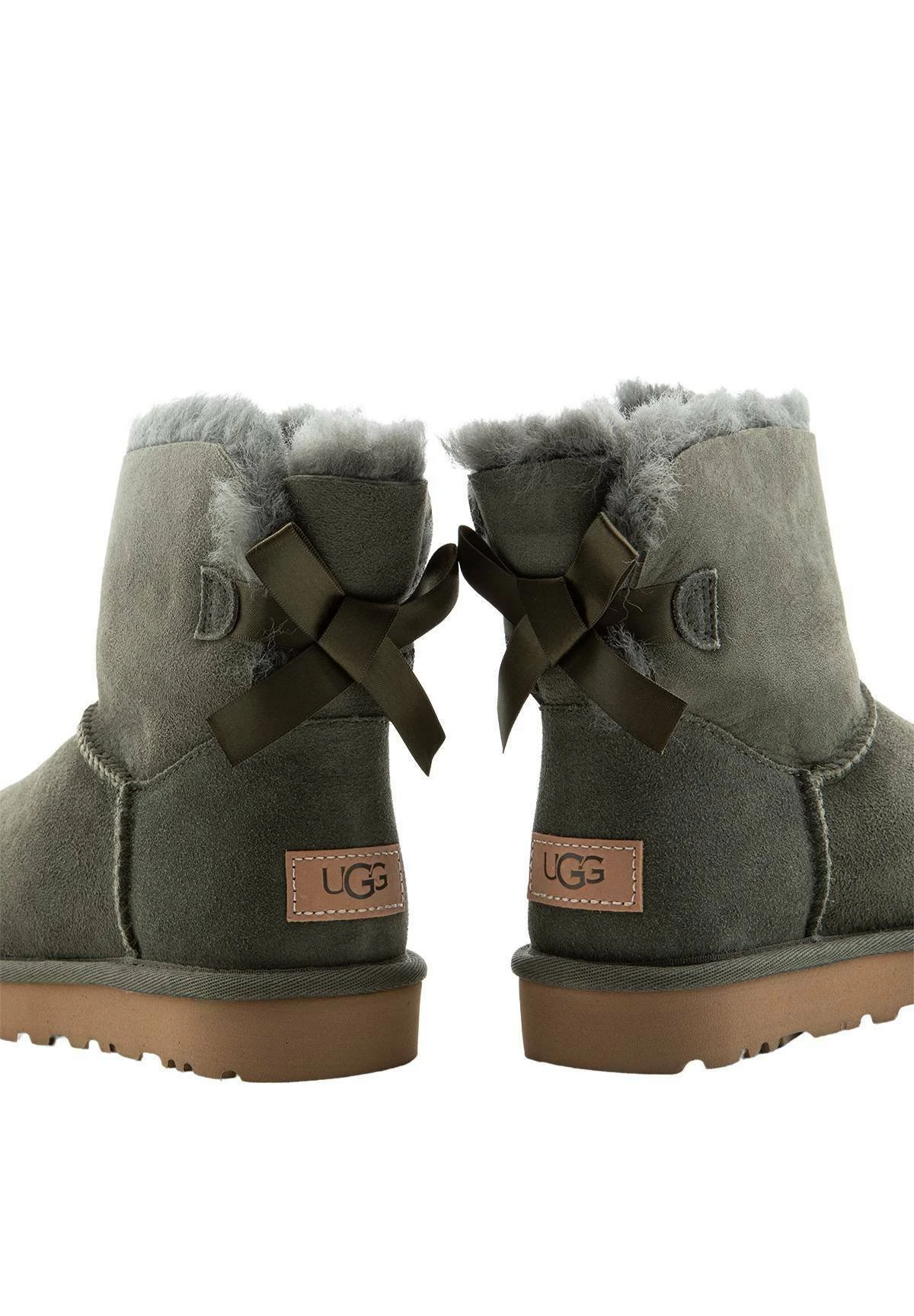 Ugg W Mini Bailey Bow Ii Forest Night - Botas Para La Nieve - Zielony 5 Ugg W Mini Bailey Bow Ii Forest Night - Botas Para La Nieve - Zielony - Imagen 5