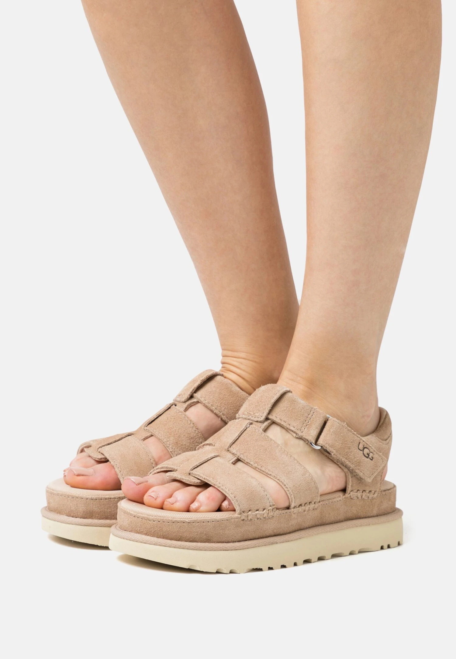 Ugg Goldenstar Strap - Sandalias Con Plataforma - Driftwood 1 Ugg Goldenstar Strap - Sandalias Con Plataforma - Driftwood