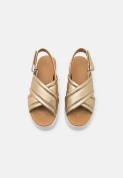 Ugg Zayne Slingback - Sandalias Con Plataforma - Gold Metallic -Ugg 2c8ad85aa78c4bcd857a9c6e7ed83831