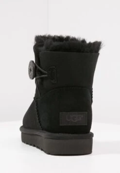 Ugg Mini Bailey Button - Botines Bajos - Black -Ugg 3af02698da08458fbde1b4be0c1ab269
