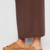 Ugg GoldenstarCross Slide - Sandalias Planas - Chestnut