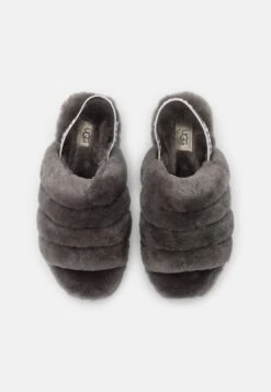 Ugg Fluff Yeah Slide - Pantuflas - Charcoal 11 Ugg Fluff Yeah Slide - Pantuflas - Charcoal -Ugg 6136d4be5a56437e9809fd5f1315ce87