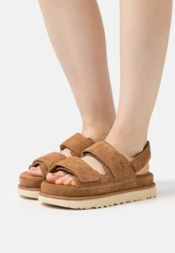 Ugg Goldenstar - Sandalias Con Plataforma - Chestnut