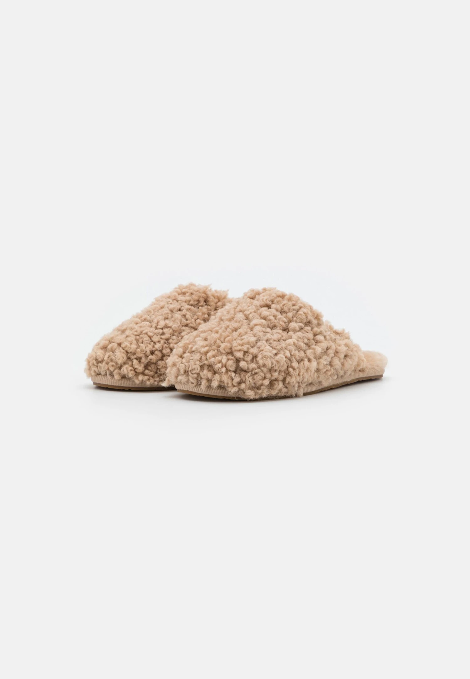 Ugg Maxi Curly Slide - Pantuflas - Sand 3 Ugg Maxi Curly Slide - Pantuflas - Sand - Imagen 3