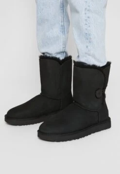 Ugg Bailey Button Ii - Botines - Black