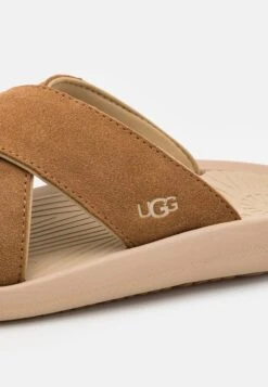 Ugg Brookside Slide - Sandalias Planas - Chestnut -Ugg 7f5746f0af0548a69b657c3b006708d8