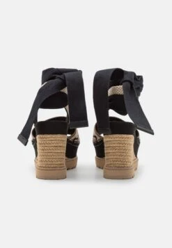 Ugg Abbot Ankle Wrap - Sandalias De Tacón - Black -Ugg 8294332d882e4092846f1894d678891e