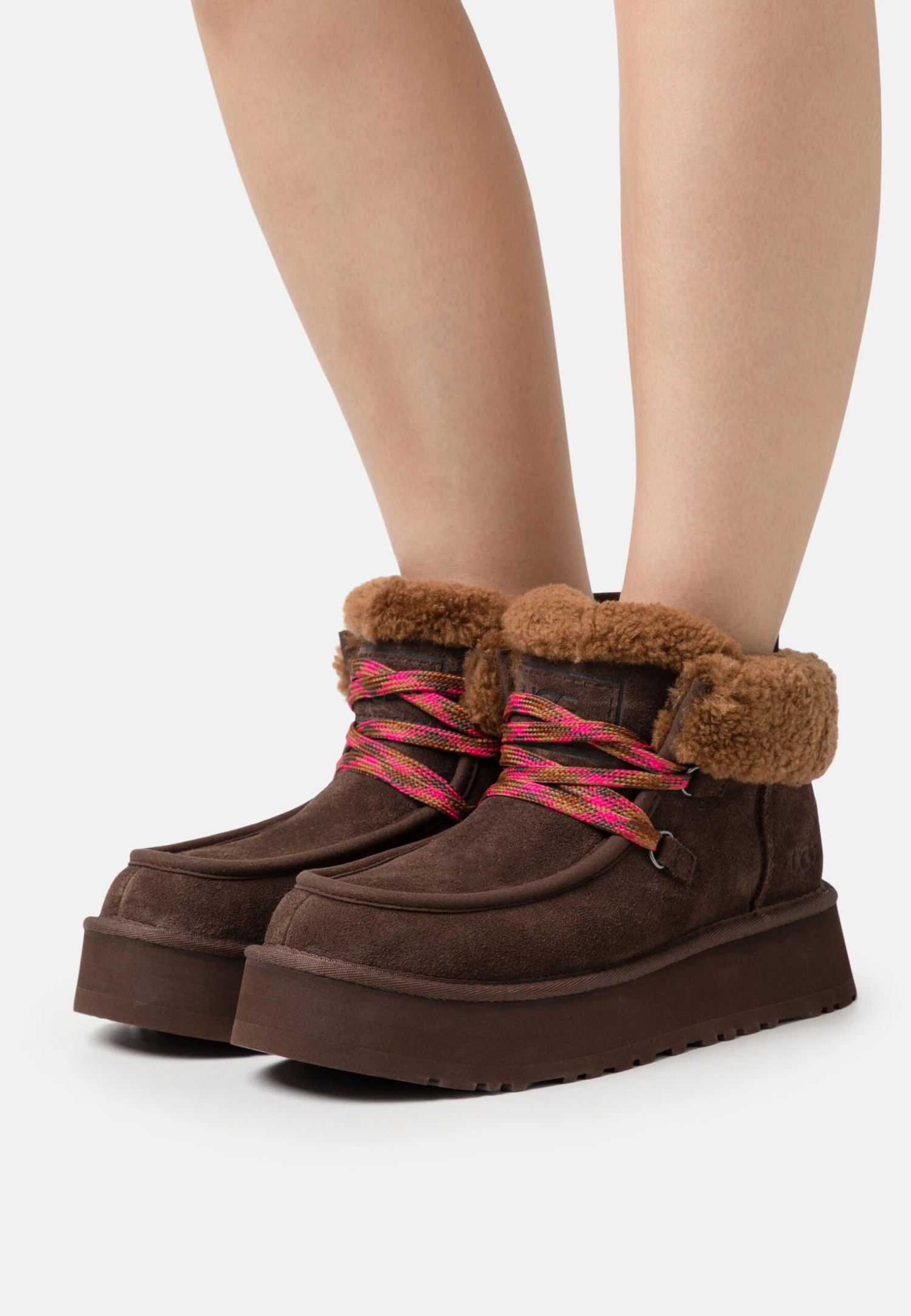 Ugg Funkarra Cabin Cuff - Botines Con Plataforma - Burnt Cedar 1 Ugg Funkarra Cabin Cuff - Botines Con Plataforma - Burnt Cedar