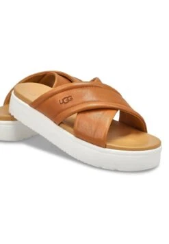 Ugg W Zayne Crossband - Sandalias Planas - Cognac -Ugg 8f3fe08248ee43c486ee3ea260043f10