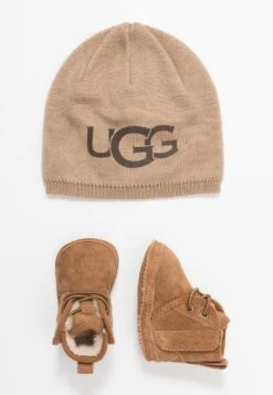 Ugg Baby Neumel & Beanie Set - Regalos Para Bebés - Chestnut
