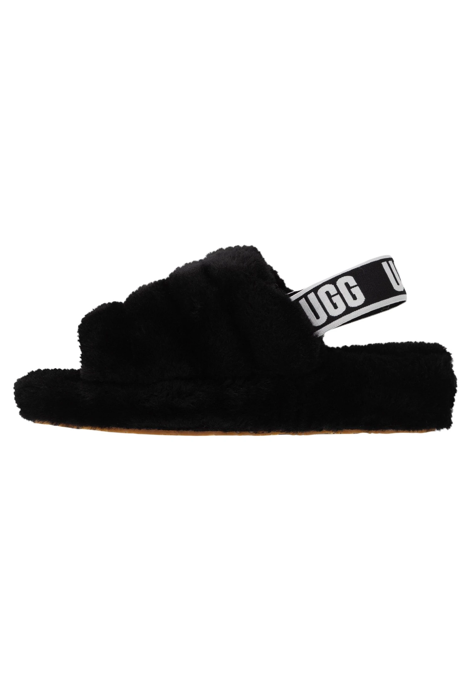 Ugg Fluff Yeah Slide - Sandalias Con Plataforma - Black 2 Ugg Fluff Yeah Slide - Sandalias Con Plataforma - Black - Imagen 2
