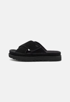 Ugg GoldenstarCross Slide - Sandalias Planas - Black