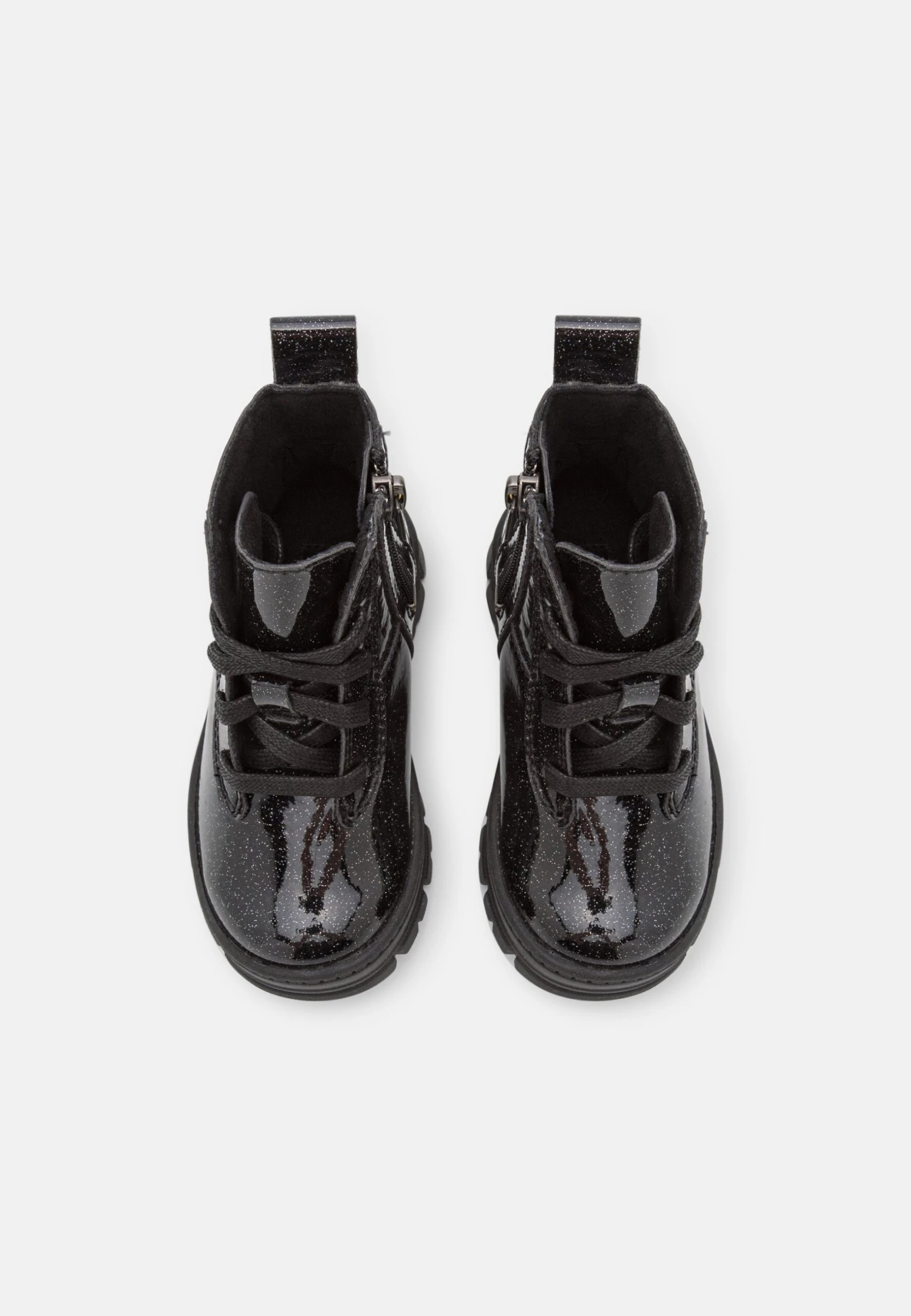 Ugg Ashton Lace Up - Botines Con Cordones - Glitter Black 4 Ugg Ashton Lace Up - Botines Con Cordones - Glitter Black - Imagen 4