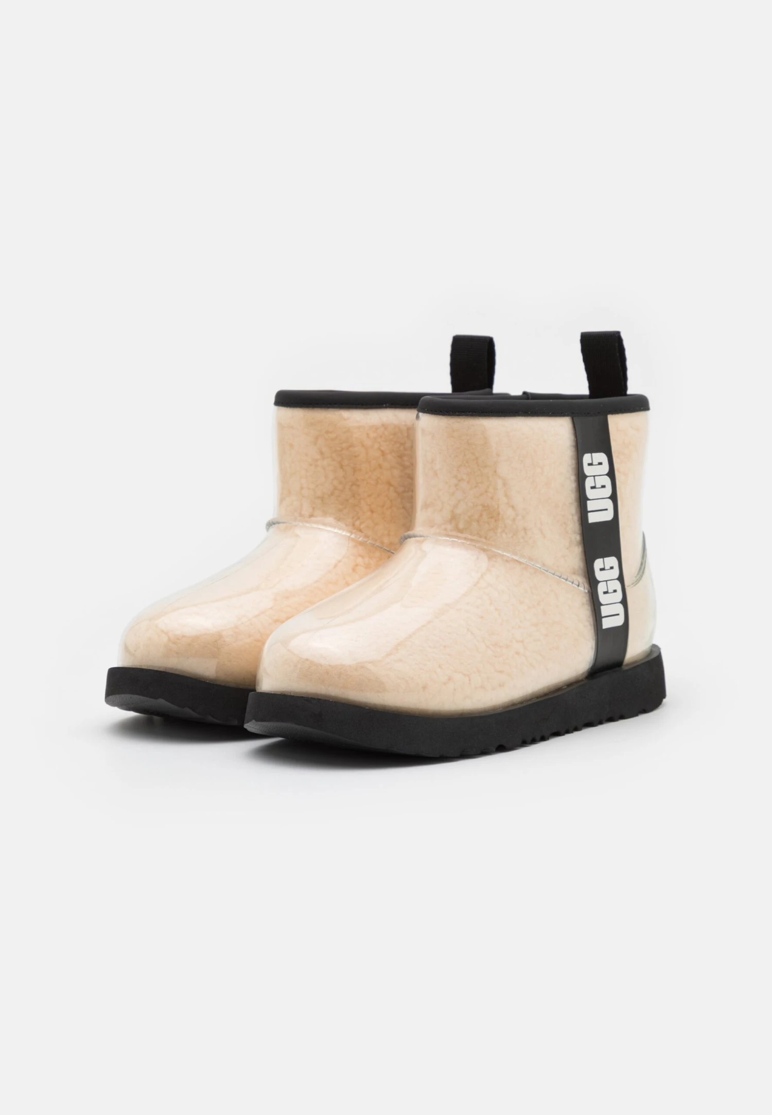 Ugg Classic Clear Mini Ii - Botas De Agua - Natural/Black 2 Ugg Classic Clear Mini Ii - Botas De Agua - Natural/Black - Imagen 2