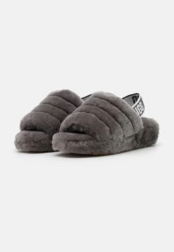 Ugg Fluff Yeah Slide - Pantuflas - Charcoal 8 Ugg Fluff Yeah Slide - Pantuflas - Charcoal -Ugg b23e5a35b52344fb995a1a65273f7d9c