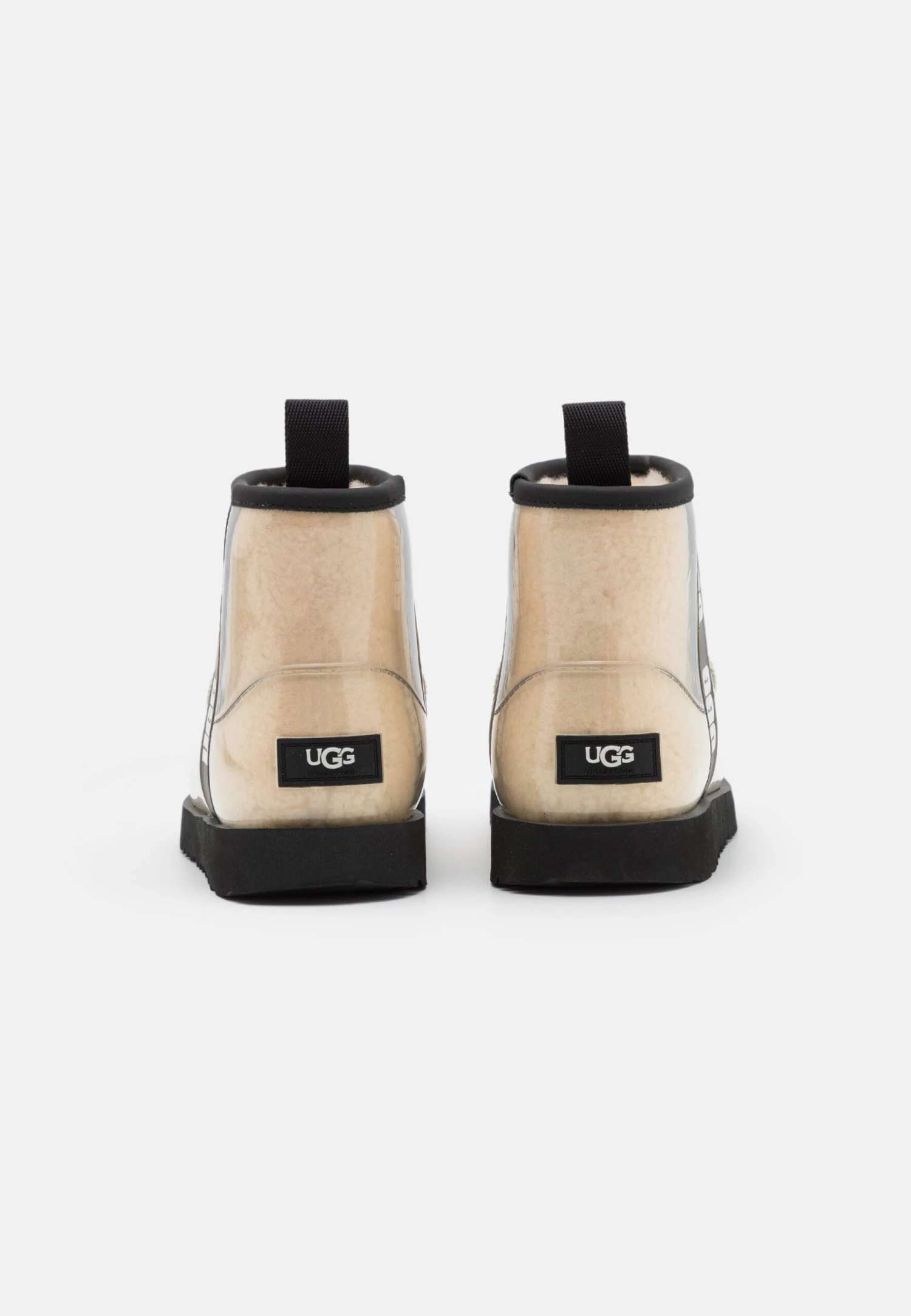 Ugg Classic Clear Mini Ii - Botas De Agua - Natural/Black 3 Ugg Classic Clear Mini Ii - Botas De Agua - Natural/Black - Imagen 3
