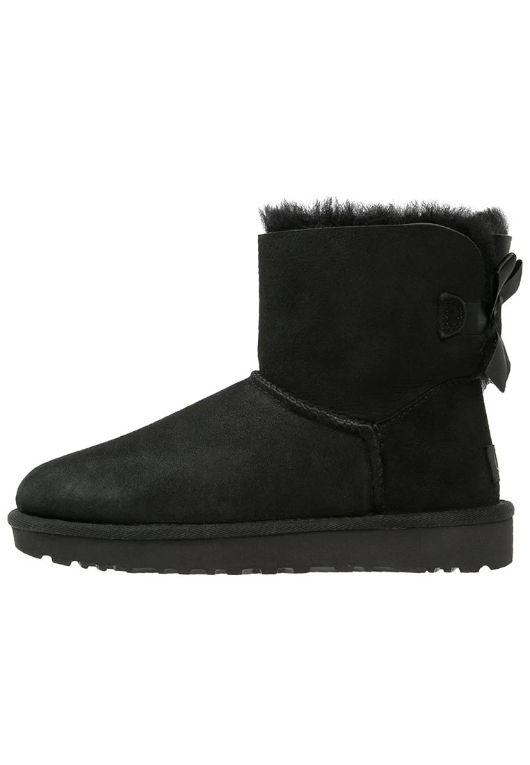 Ugg Mini Bailey Bow - Botines - Black 2 Ugg Mini Bailey Bow - Botines - Black - Imagen 2