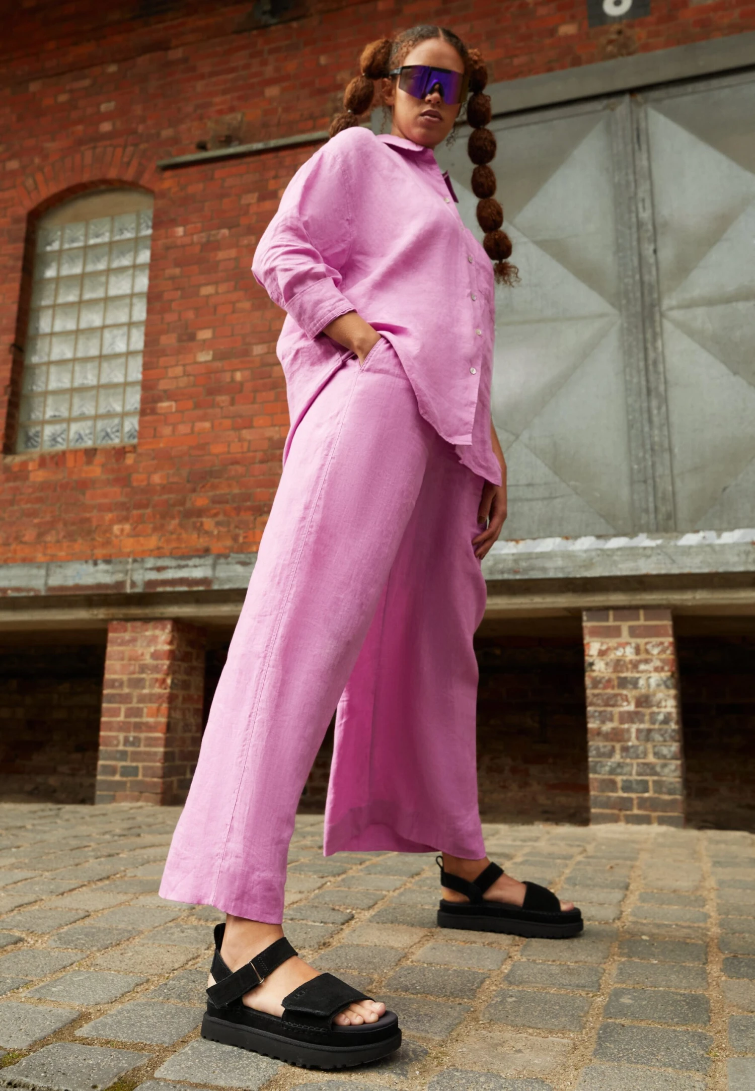 Ugg Goldenstar - Sandalias Con Plataforma - Black 1 Ugg Goldenstar - Sandalias Con Plataforma - Black