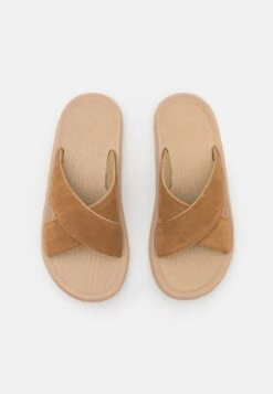 Ugg Brookside Slide - Sandalias Planas - Chestnut -Ugg d7786da0893b4748bab8e84807c8f42a