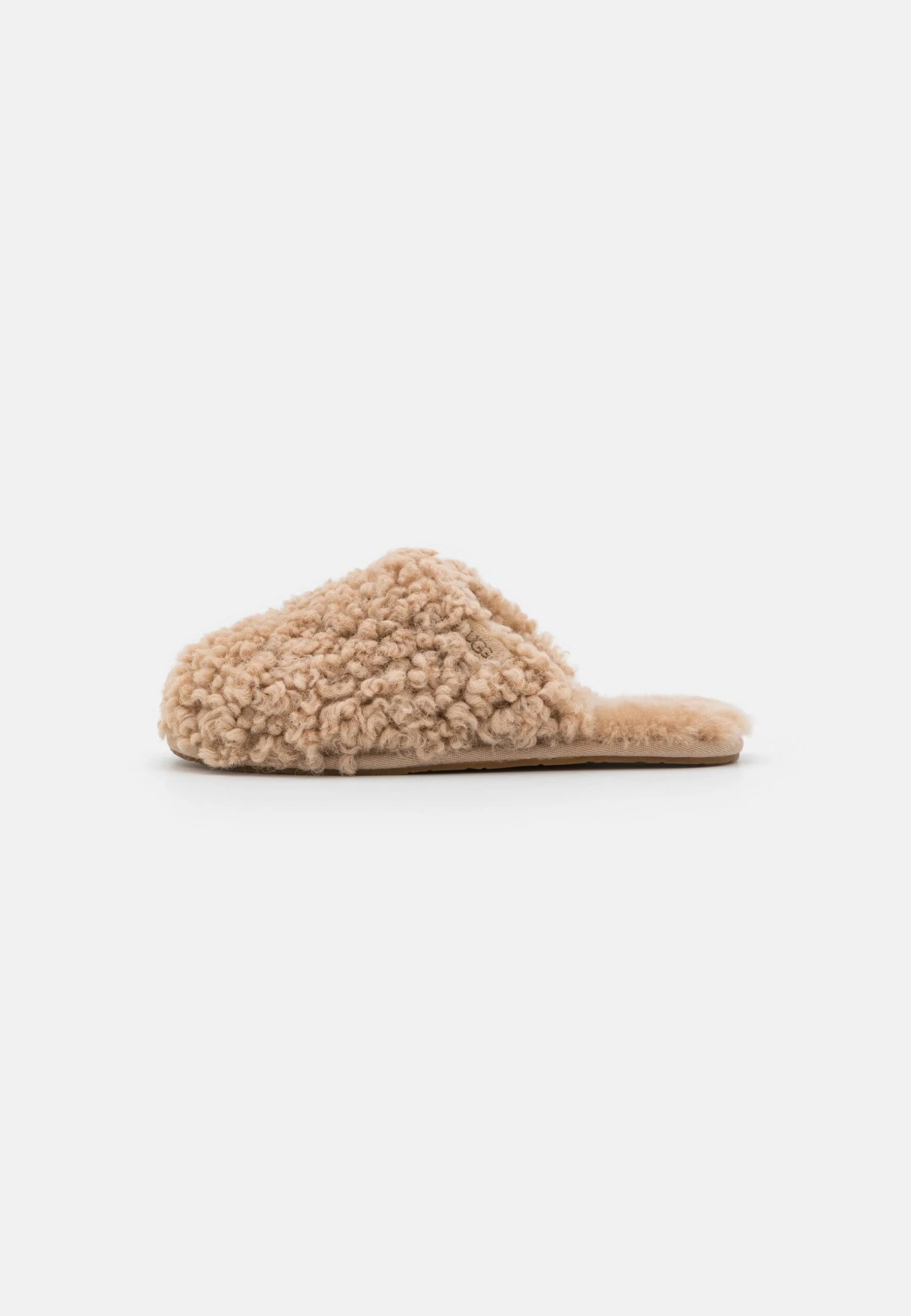 Ugg Maxi Curly Slide - Pantuflas - Sand 2 Ugg Maxi Curly Slide - Pantuflas - Sand - Imagen 2