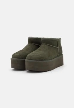 Ugg Classic Ultra Mini Platform - Botines Con Plataforma - Moss Green 8 Ugg Classic Ultra Mini Platform - Botines Con Plataforma - Moss Green -Ugg e179fa3eaca64eb68372a8d0b4a1625f