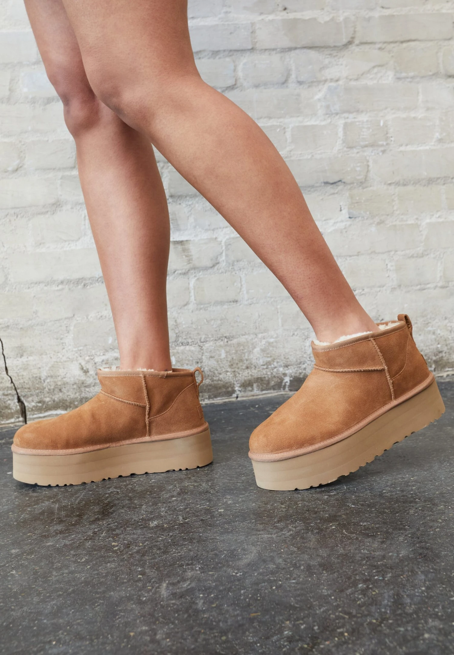 Ugg Classic Ultra Mini Platform - Botines Con Plataforma - Chestnut 2 Ugg Classic Ultra Mini Platform - Botines Con Plataforma - Chestnut - Imagen 2