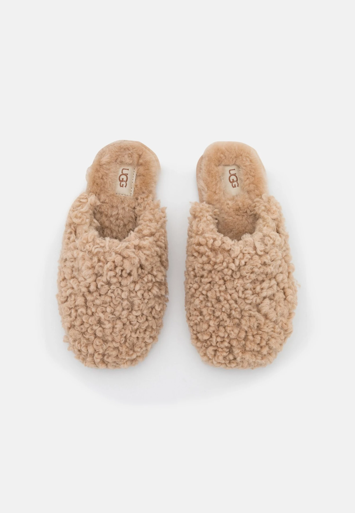 Ugg Maxi Curly Slide - Pantuflas - Sand 6 Ugg Maxi Curly Slide - Pantuflas - Sand - Imagen 6