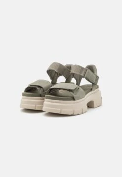 Ugg Ashton Ankle - Sandalias Con Plataforma - Moss Green -Ugg f686dea32d2d4bbaa5c29dfdb4dc9eac