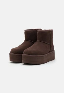 Ugg Classic Mini Platform - Botines Con Plataforma - Burnt Cedar -Ugg f6ddb4f2d18c4c84ba620795c05574d8