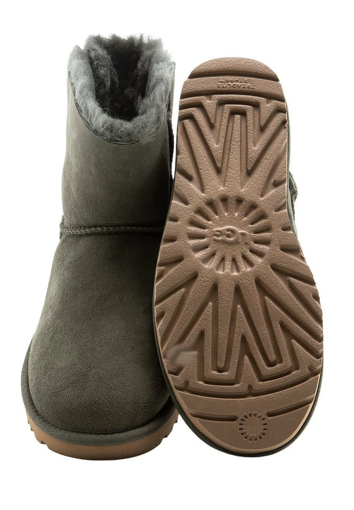 Ugg W Mini Bailey Bow Ii Forest Night - Botas Para La Nieve - Zielony 4 Ugg W Mini Bailey Bow Ii Forest Night - Botas Para La Nieve - Zielony - Imagen 4